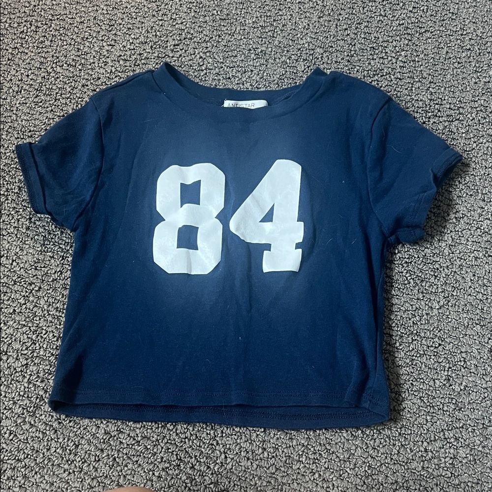 Navy Blue Graphic Tee